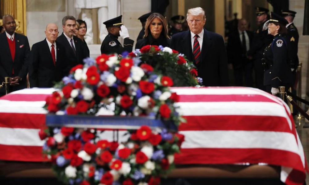 donald-trump-asistio-al-funeral-de-george-h-w-bush